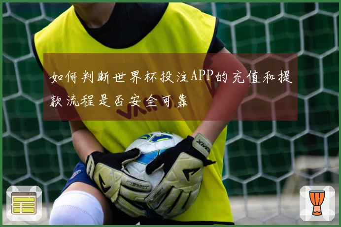如何判断世界杯投注APP的充值和提款流程是否安全可靠