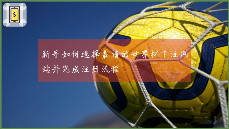 新手如何选择靠谱的世界杯下注网站并完成注册流程